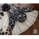 Miss Point Antique Flower Wall Corset Skirt(Reservation/Full Payment Without Shipping)